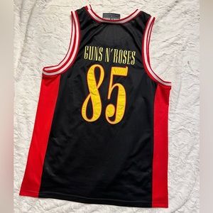 Priced to sell!!!! GNR (Guns N Roses) Basketball jersey. Size L